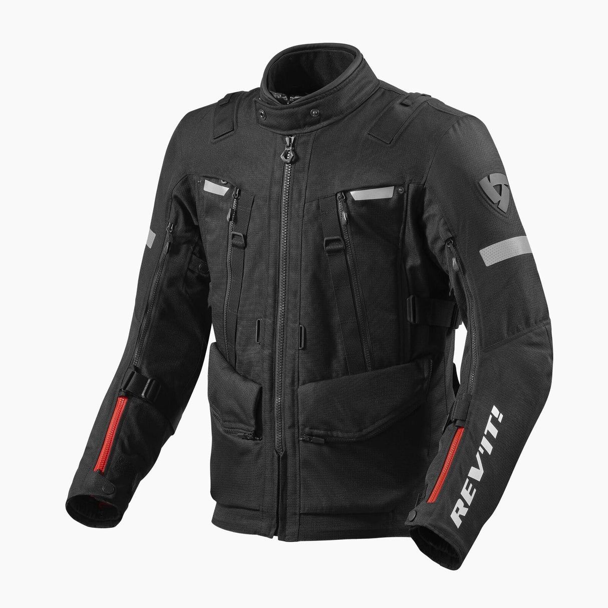 REV'IT! Sand 4 H2O Black Textile Jacket