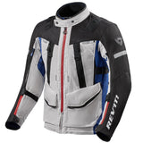 REV'IT! Sand 4 H2O Silver/Blue Textile Jacket