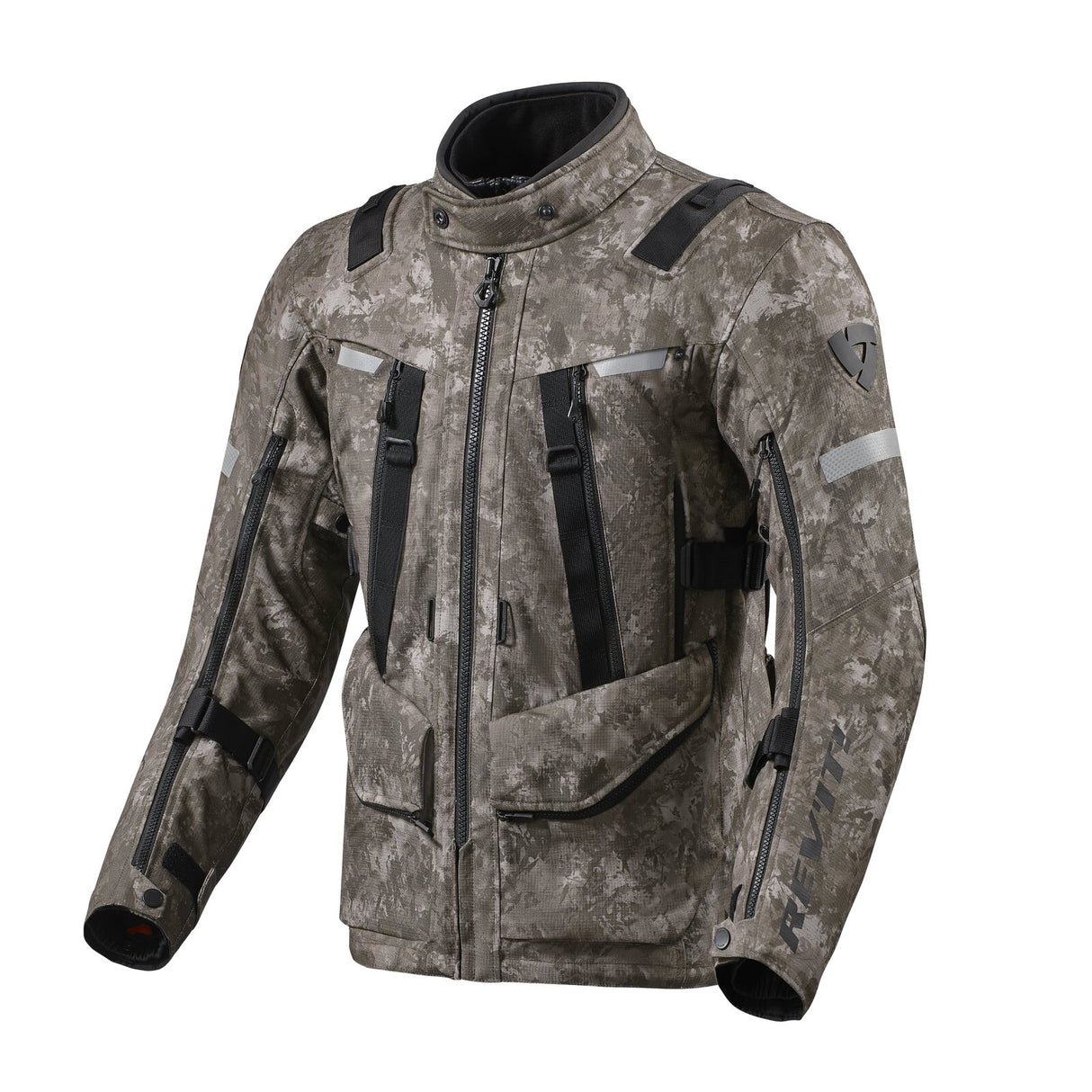 REV'IT! Sand 4 H2O Camo Brown Textile Jacket