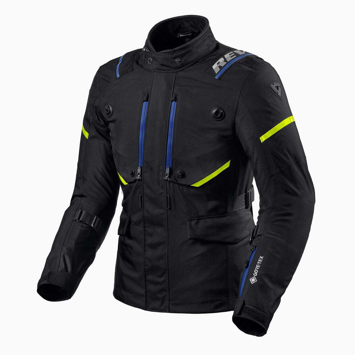 REV'IT! Vertical GTX Black Textile Jacket