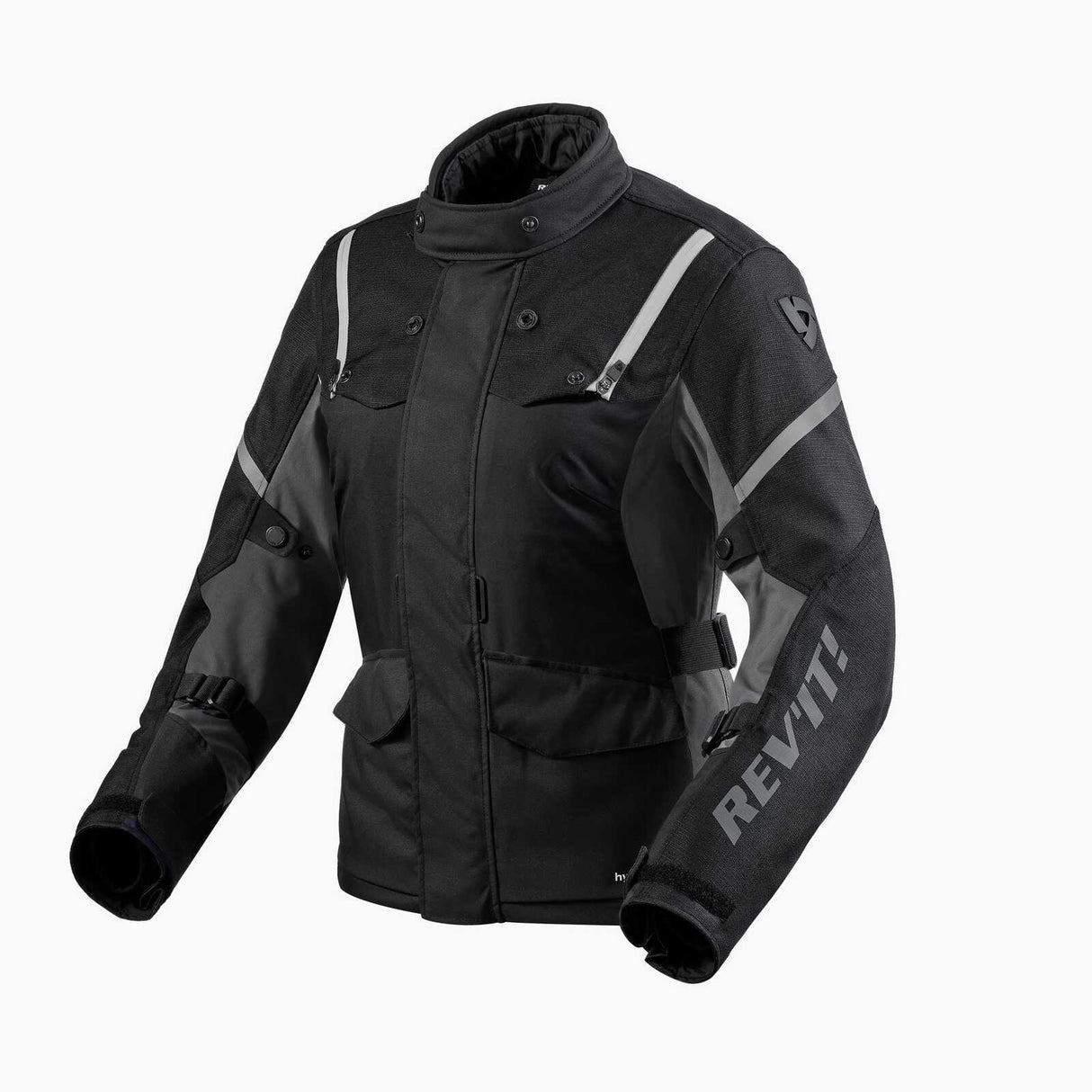 REV'IT! Horizon 3 H2O Black/White Textile Womens Jacket