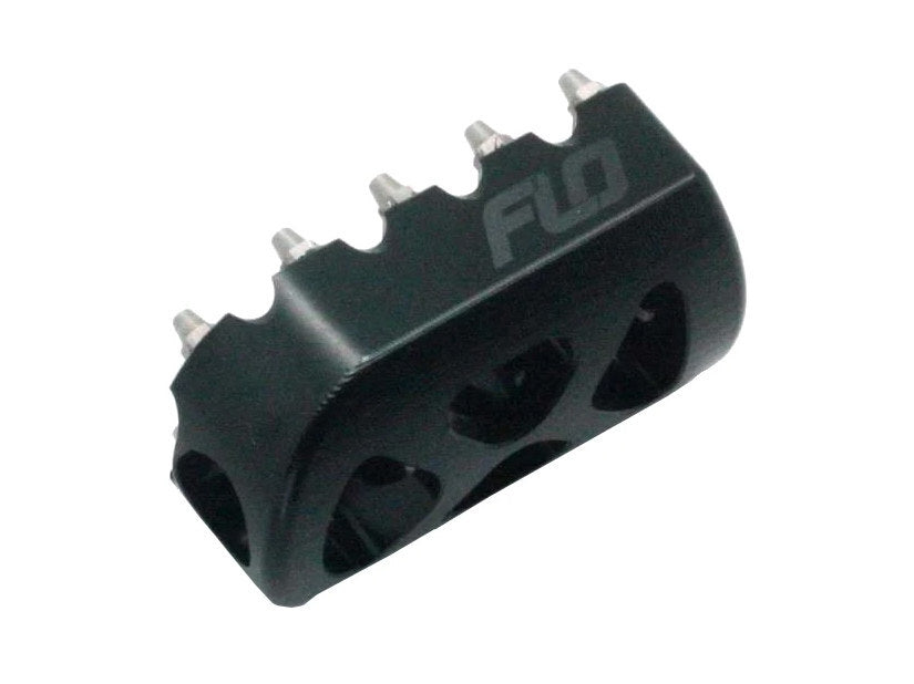 Flo Motorsports FLO-FPEG-802BLK Brake & Shiftpeg Black