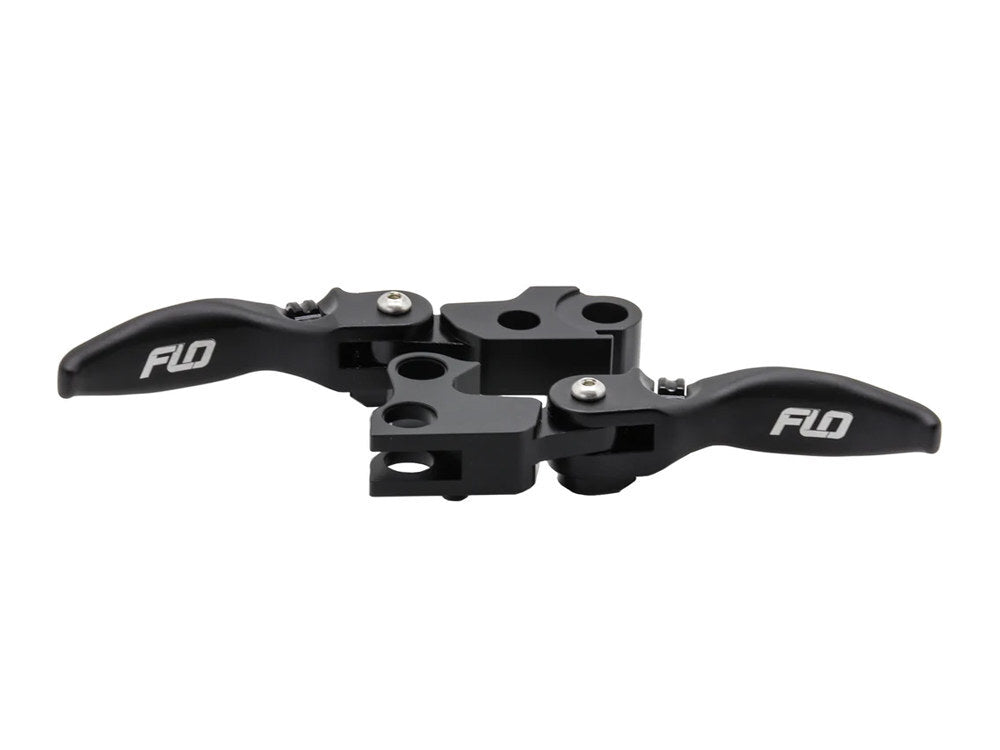 Flo Motorsports FLO-HD-810-SHORT Short MX Levers Black for Softail 15-Up