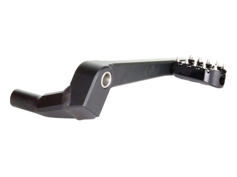 Flo Motorsports FLO-HDBP-806BLK Brake Pedal Arm Black for Softail 18-Up w/Mid Controls