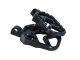 Flo Motorsports FLO-V-800BLK Savage Series Footpegs Black w/H-D Male Mount