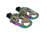 Flo Motorsports FLO-V-800JET Savage Series Footpegs Jet Fuel w/H-D Male Mount