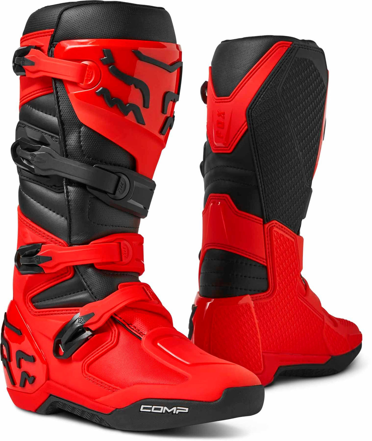 Fox Comp Fluro Red Boots