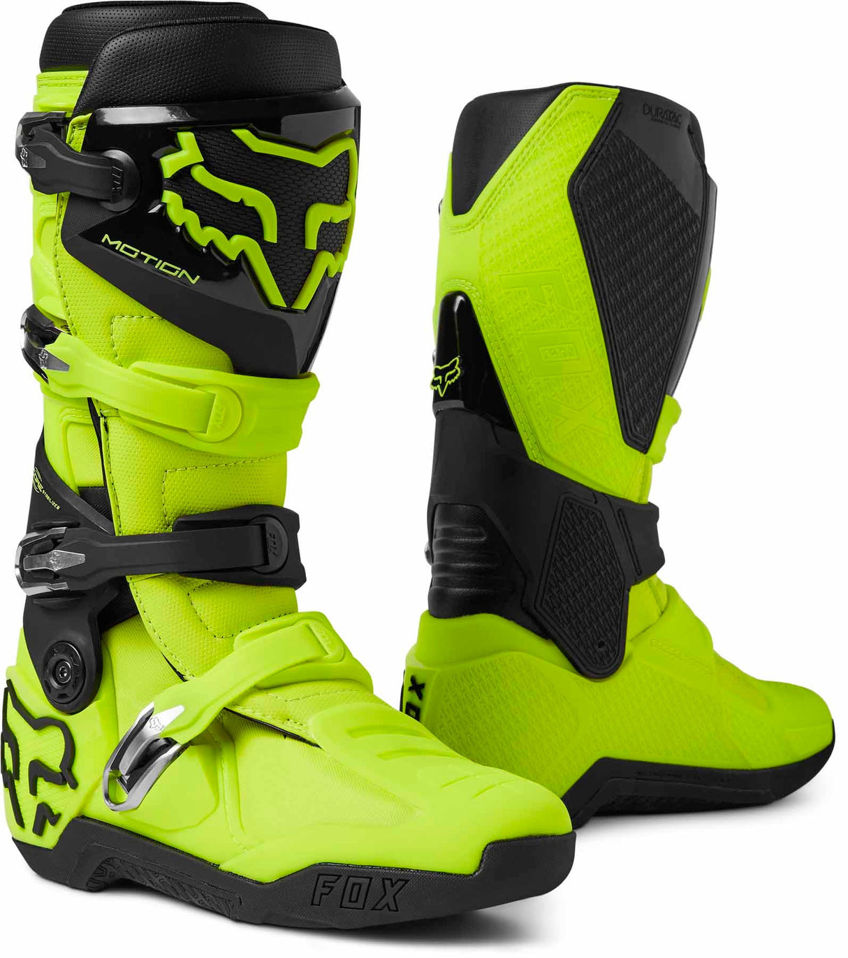 Fox Motion Fluro Yellow Boots