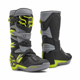 Fox Comp Grey/Yellow Youth Boots