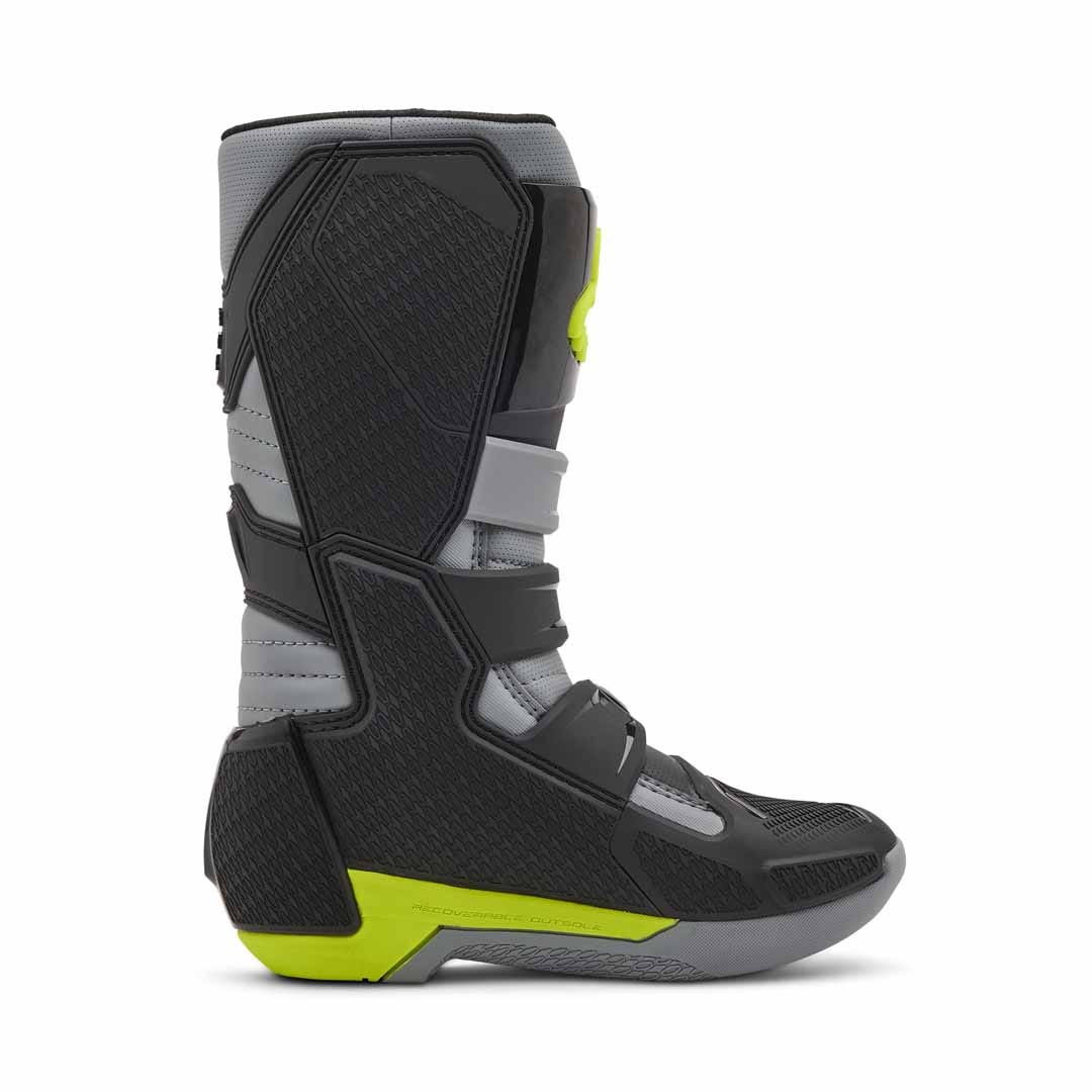 Fox Comp Grey/Yellow Youth Boots