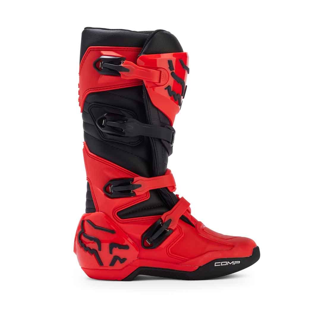 Fox Comp Fluro Red Youth Boots