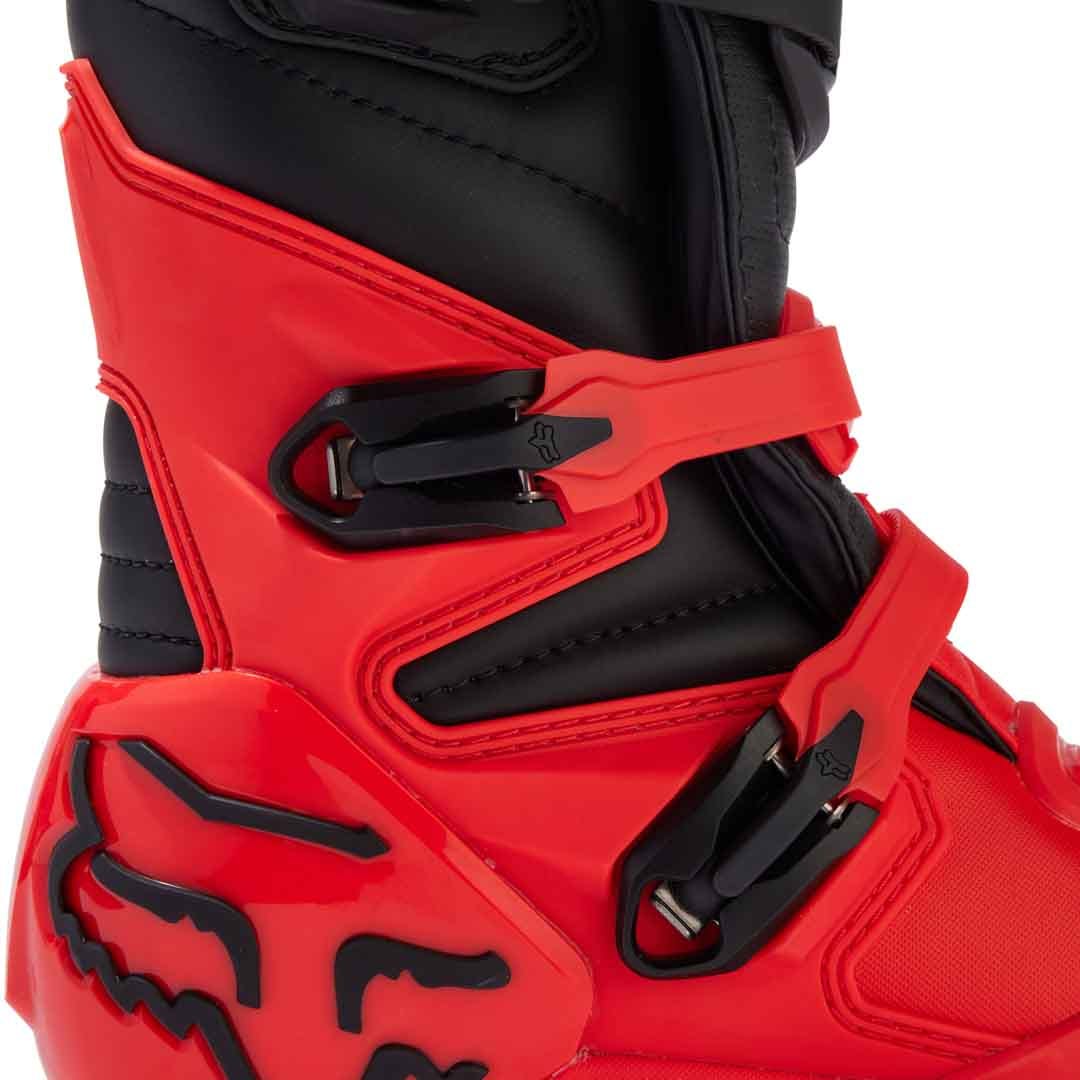 Fox Comp Fluro Red Youth Boots