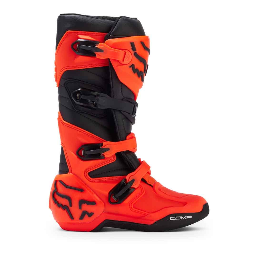 Fox Comp Fluro Orange Youth Boots