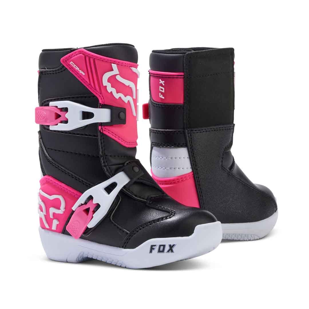 Fox Comp Black/Pink Kids Boots