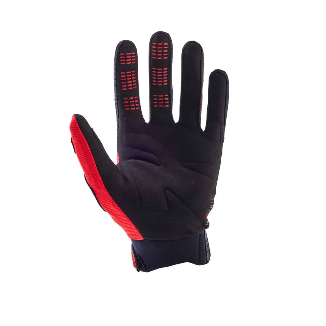 Fox Dirtpaw Fluro Red Gloves