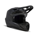 Fox V3 RS Carbon Solid Matte Black Helmet