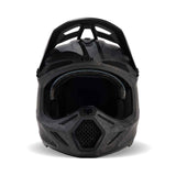 Fox V3 RS Carbon Solid Matte Black Helmet