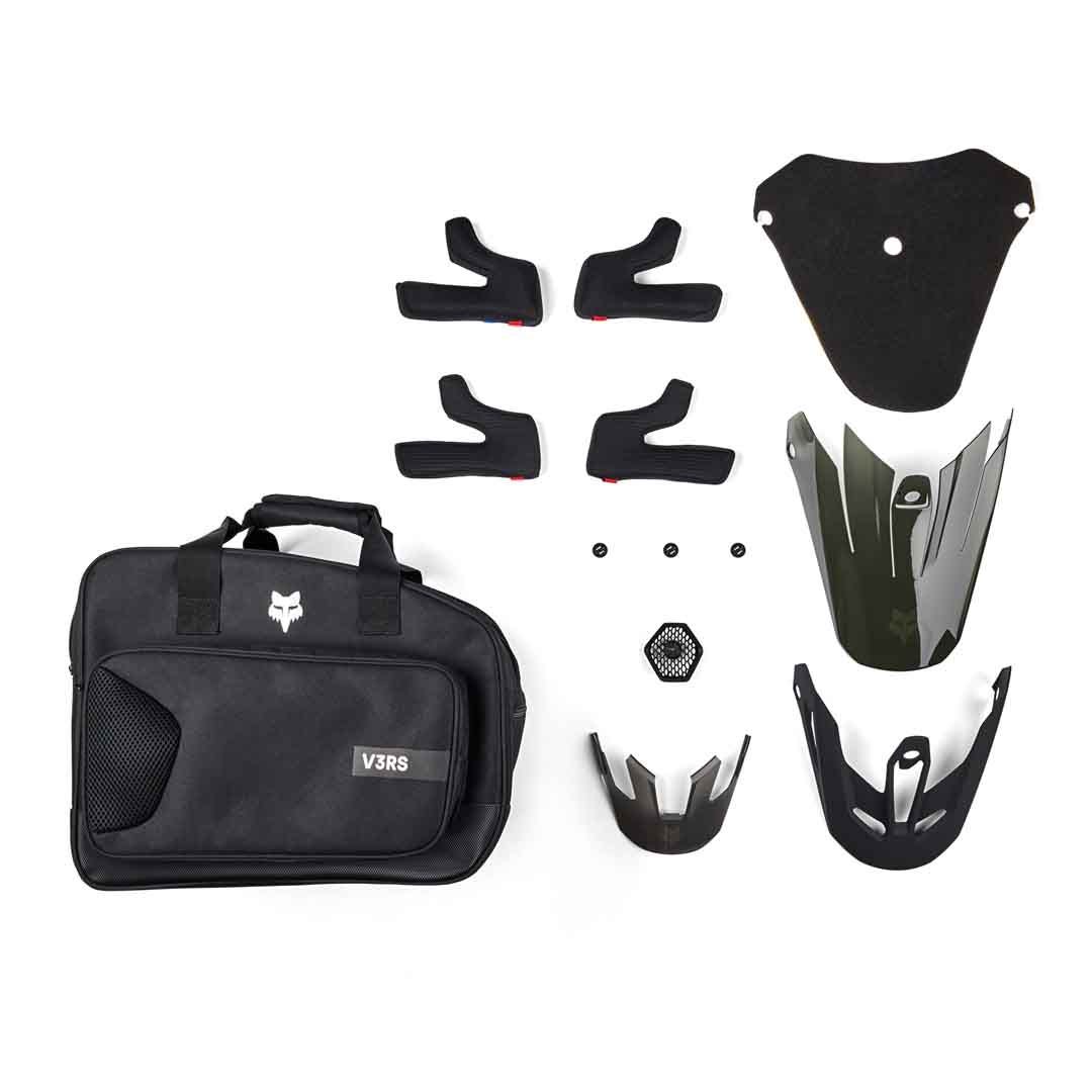 Fox V3 RS Optical Black Helmet