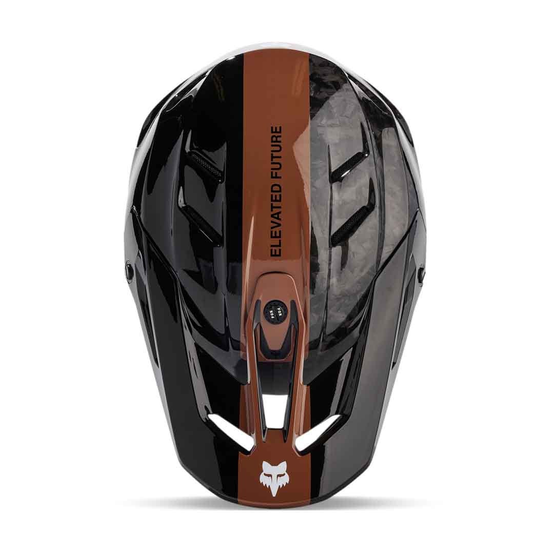 Fox V3 RS Optical Black Helmet