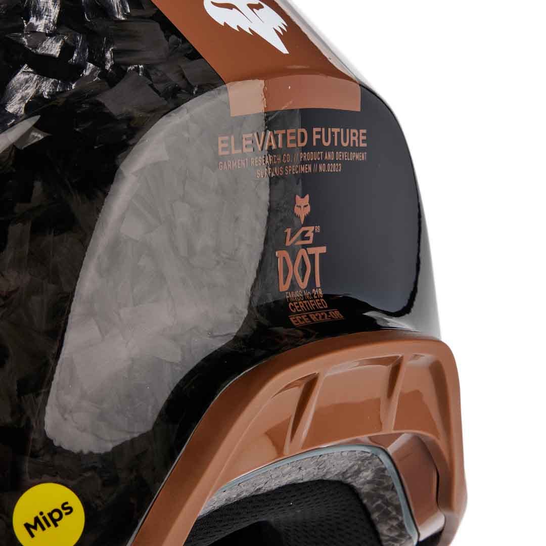 Fox V3 RS Optical Black Helmet