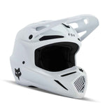 Fox V3 Solid Matte White Helmet