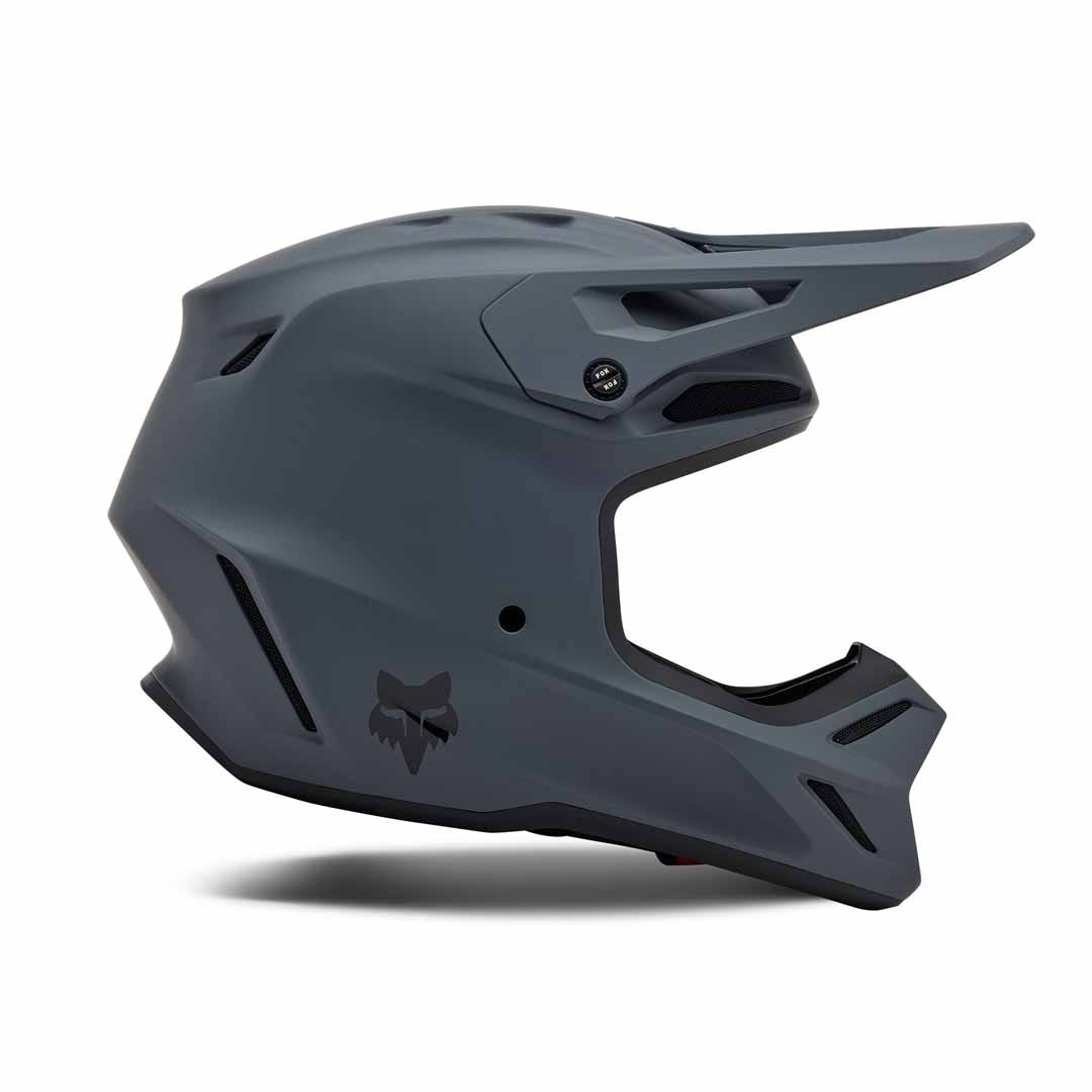 Fox V3 Solid Graphite Helmet