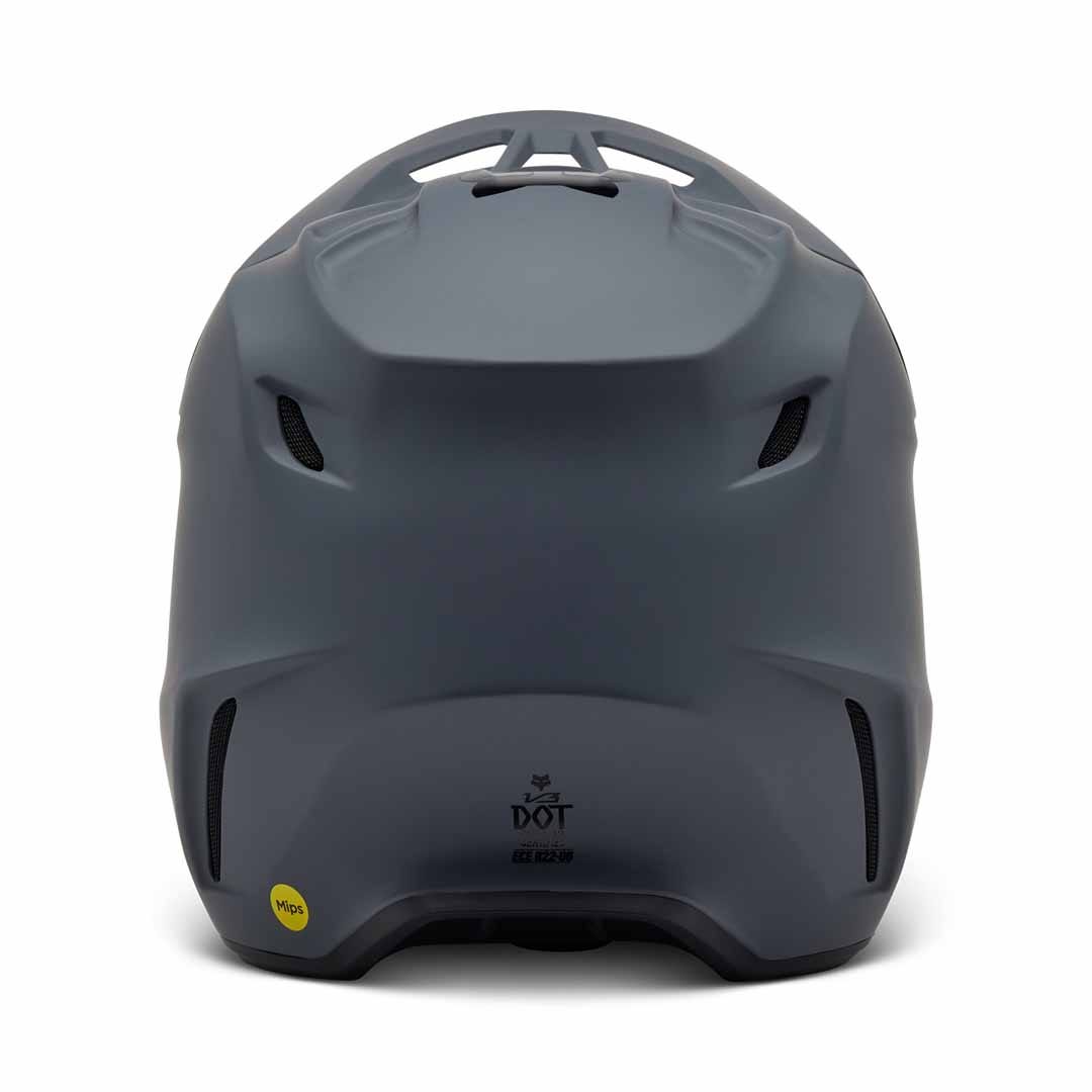 Fox V3 Solid Graphite Helmet