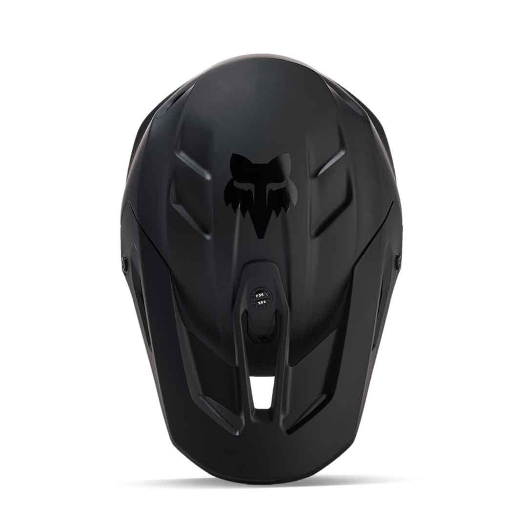 Fox V3 Solid Matte Black Helmet