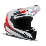 Fox V3 Magnetic White Helmet
