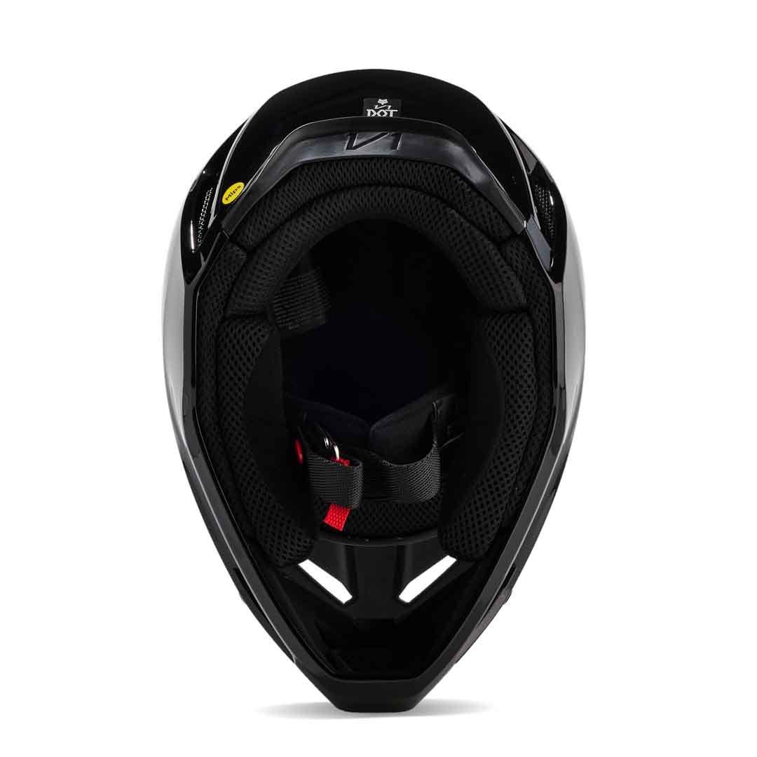 Fox V1 Solid Black Helmet