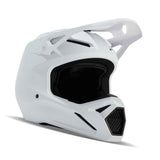 Fox V1 Solid Matte White Helmet