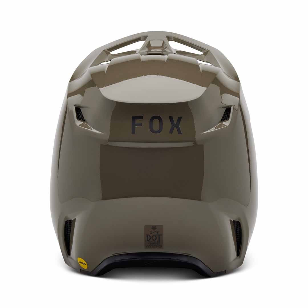 Fox V1 Solid Ash Helmet