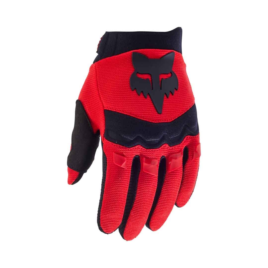 Fox Dirtpaw Fluro Red Youth Gloves