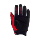 Fox Dirtpaw Fluro Red Youth Gloves