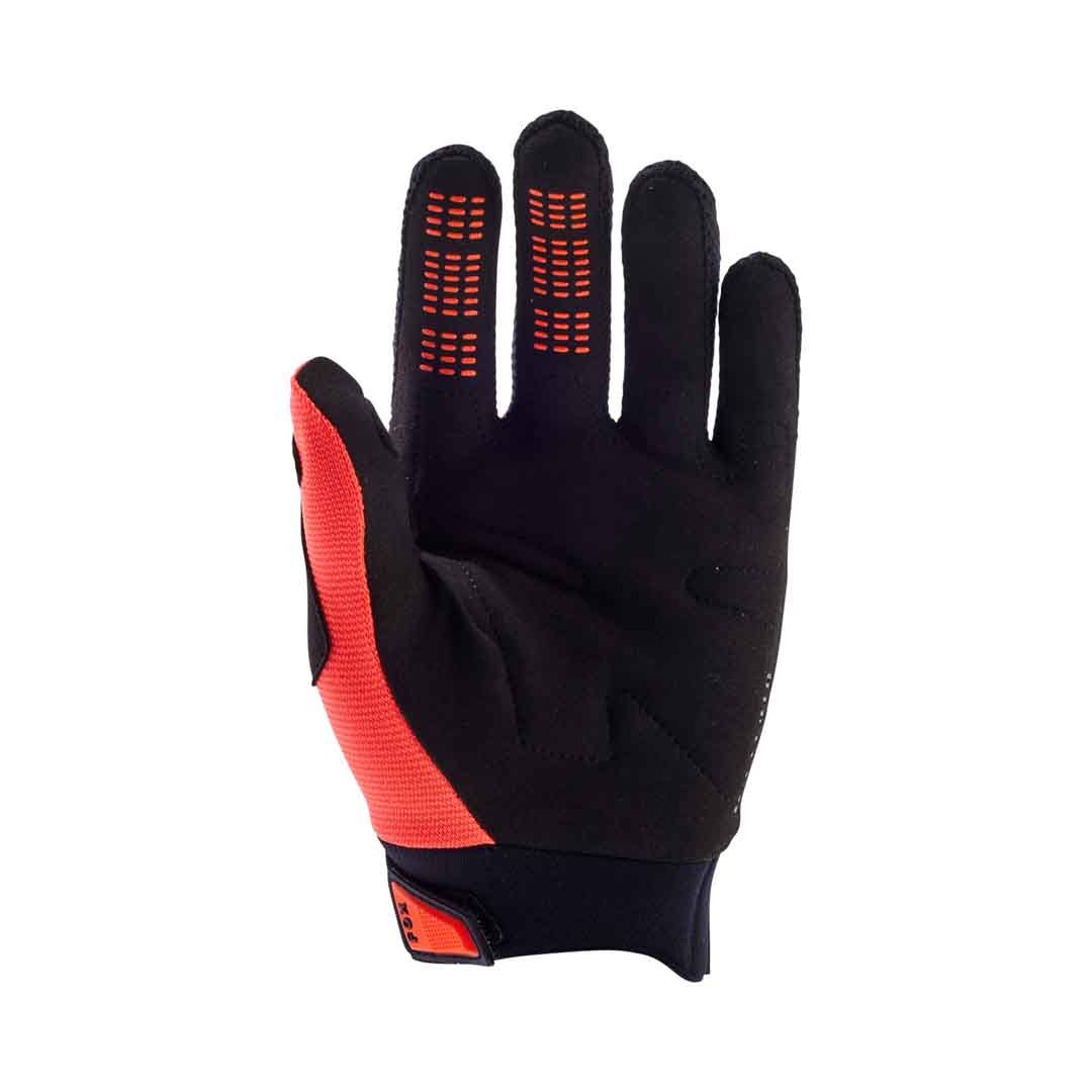 Fox Dirtpaw Fluro Orange Youth Gloves