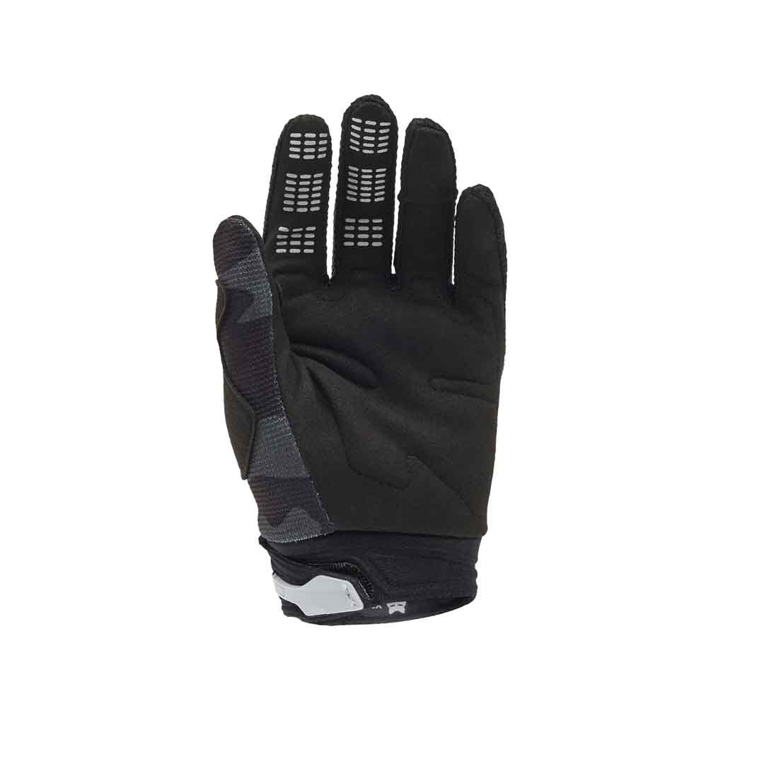 Fox 180 BNKR Black Camo Youth Gloves