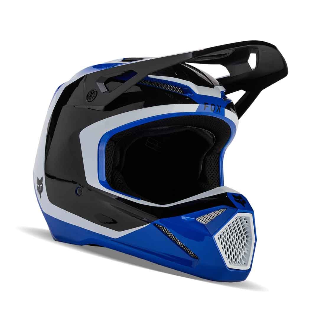 Fox V1 Nitro Blue Youth Helmet