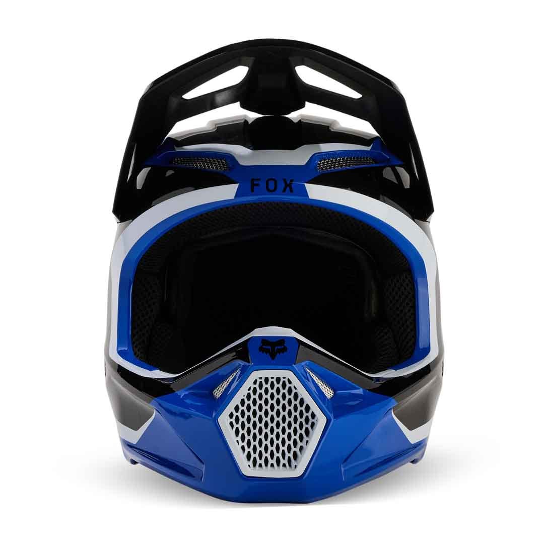 Fox V1 Nitro Blue Youth Helmet