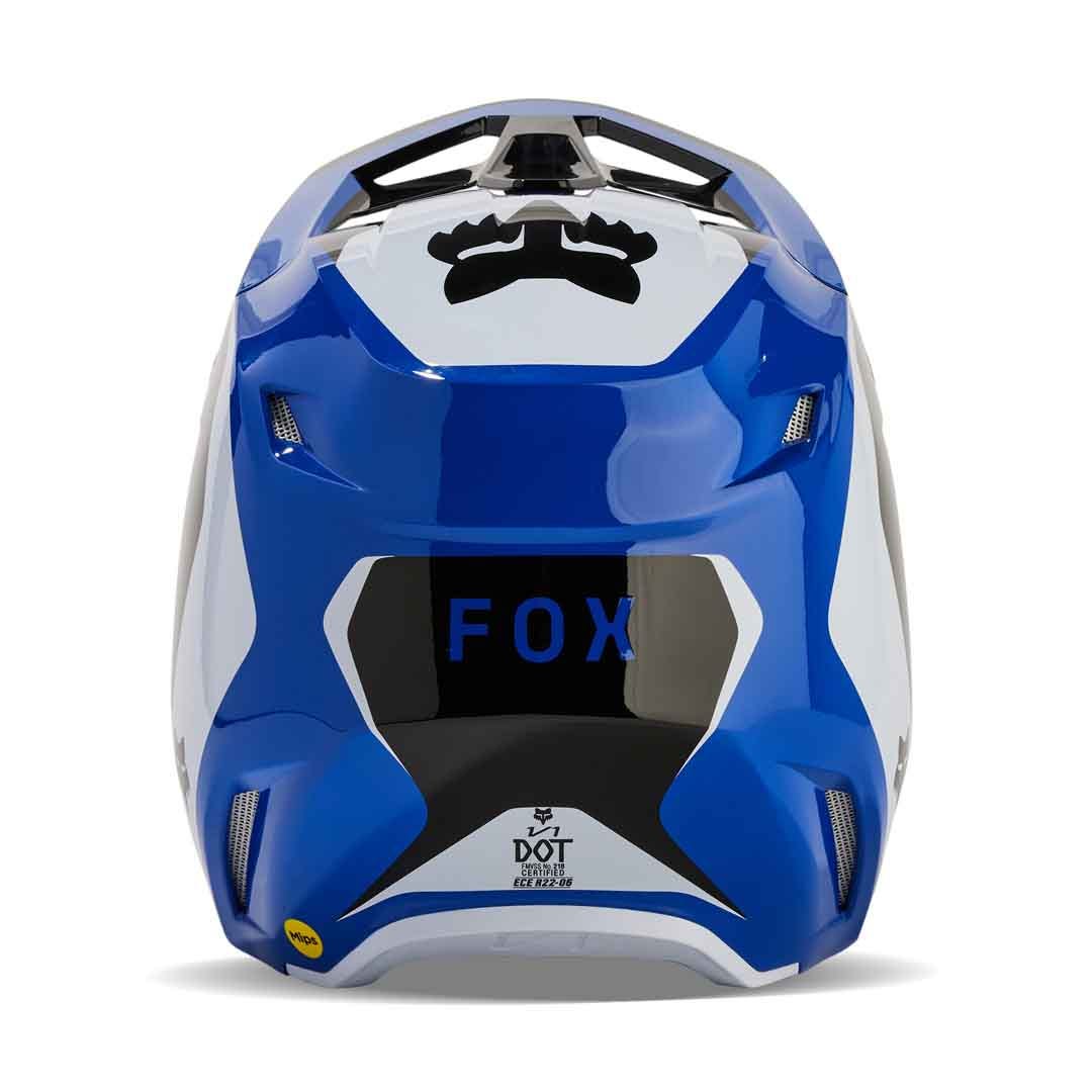 Fox V1 Nitro Blue Youth Helmet