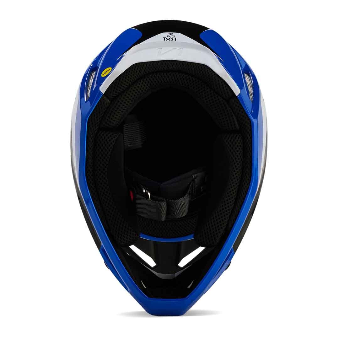 Fox V1 Nitro Blue Youth Helmet