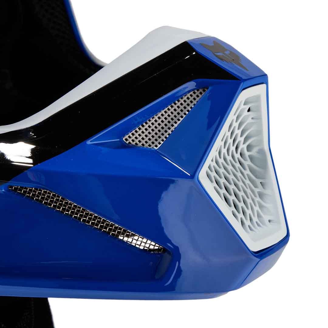 Fox V1 Nitro Blue Youth Helmet