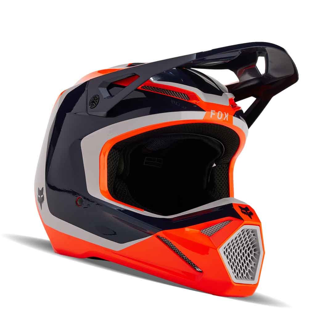 Fox V1 Nitro Fluro Orange Youth Helmet