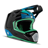 Fox V1 Ballast Black/Blue Youth Helmet