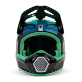 Fox V1 Ballast Black/Blue Youth Helmet