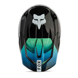 Fox V1 Ballast Black/Blue Youth Helmet