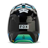 Fox V1 Ballast Black/Blue Youth Helmet
