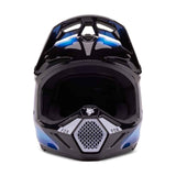 Fox V3 Volatile Black/Blue Helmet