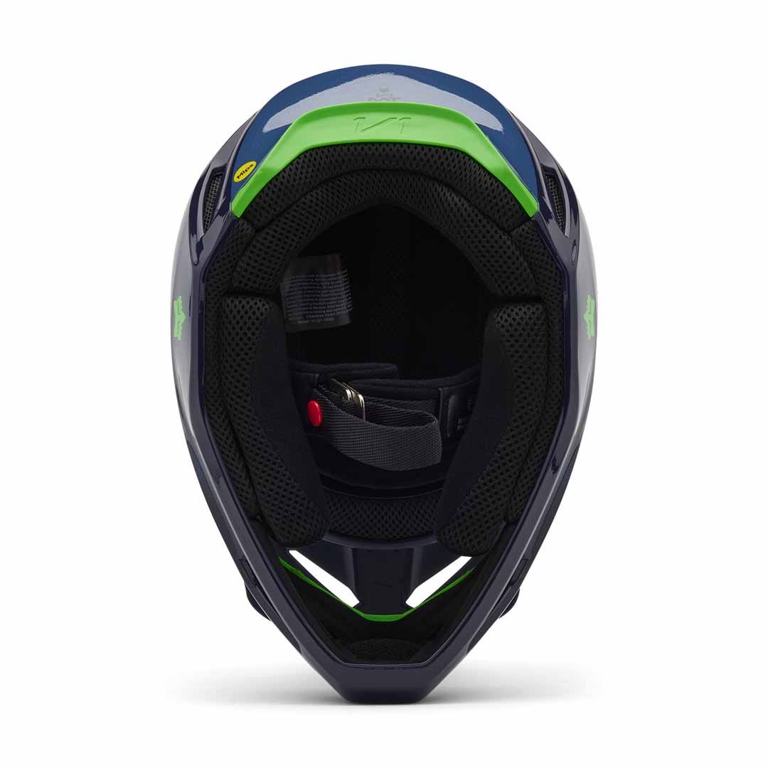 Fox V1 Taunt Navy Youth Helmet