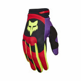 Fox 180 Emotion Fluro Red Gloves