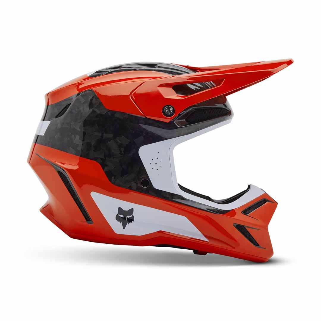 Fox V3 RS Infinite Fluro Red Helmet